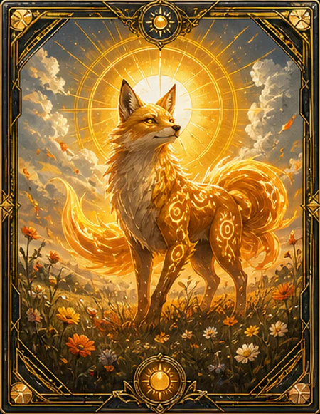Fictional Solar Fox card